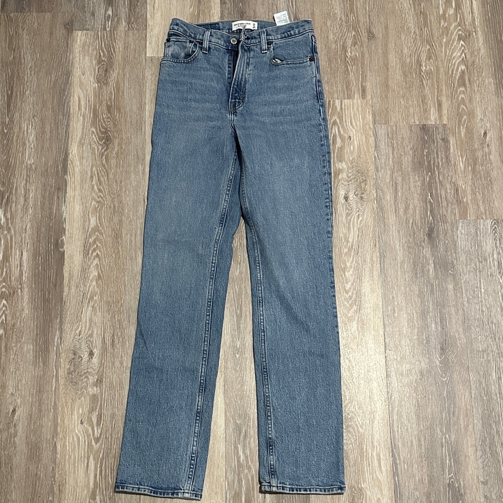 Abercrombie & Fitch 90s straight ultra high rise